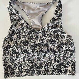 Aerie Offline Floral Crop Top, Size S